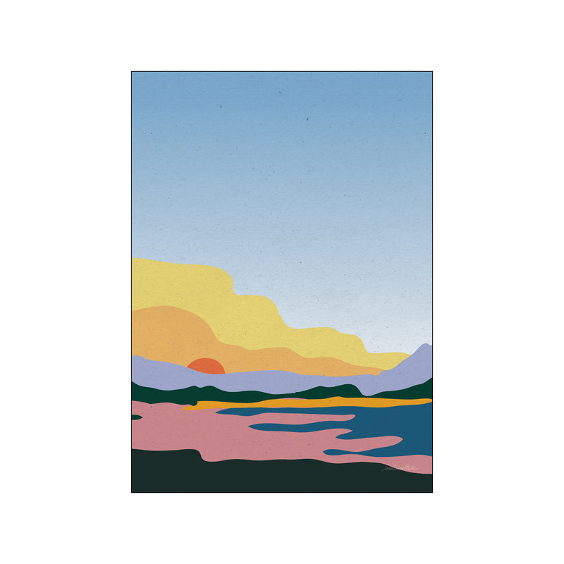 Hills and Valleys III — Art print by Wild Apple from Poster & Frame