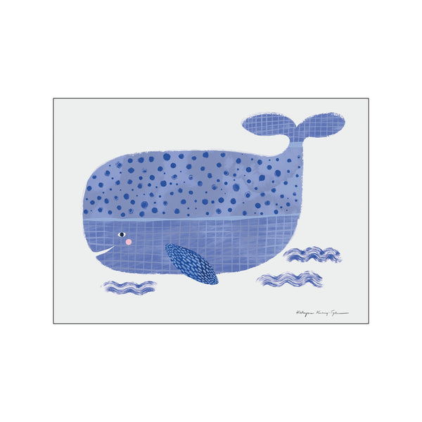 Whale — Art print by Wild Apple from Poster & Frame