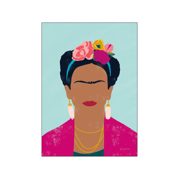 Frida Kahlo I — Art print by Wild Apple from Poster & Frame