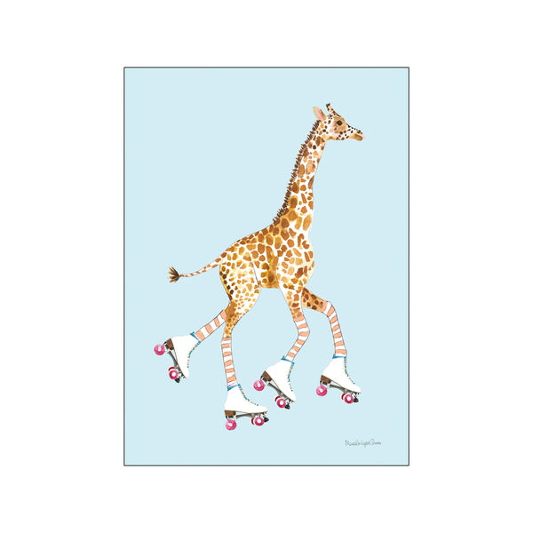 Giraffe joy ride VI — Art print by Wild Apple from Poster & Frame