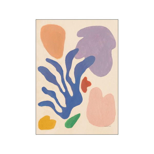 Honoring Matisse Warm — Art print by Wild Apple from Poster & Frame