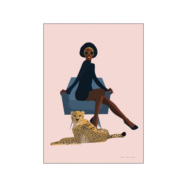 Wild Lounge II Rose Pink — Art print by Wild Apple from Poster & Frame