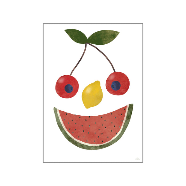 Fruity Friend — Art print by Willero Illustration from Poster & Frame