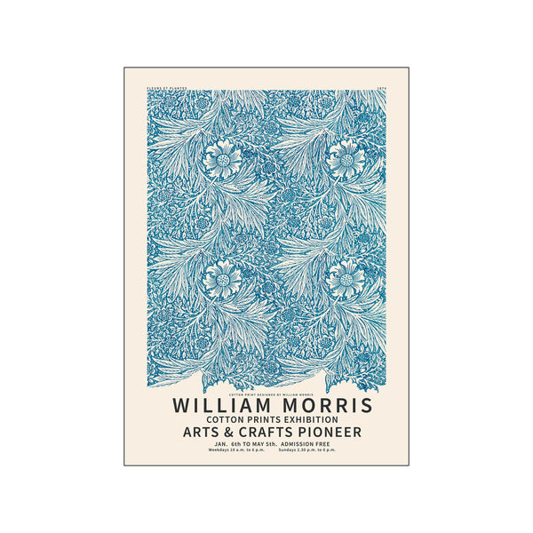 William Morris - Exhibition — Art print by William Morris x PSTR Studio from Poster & Frame
