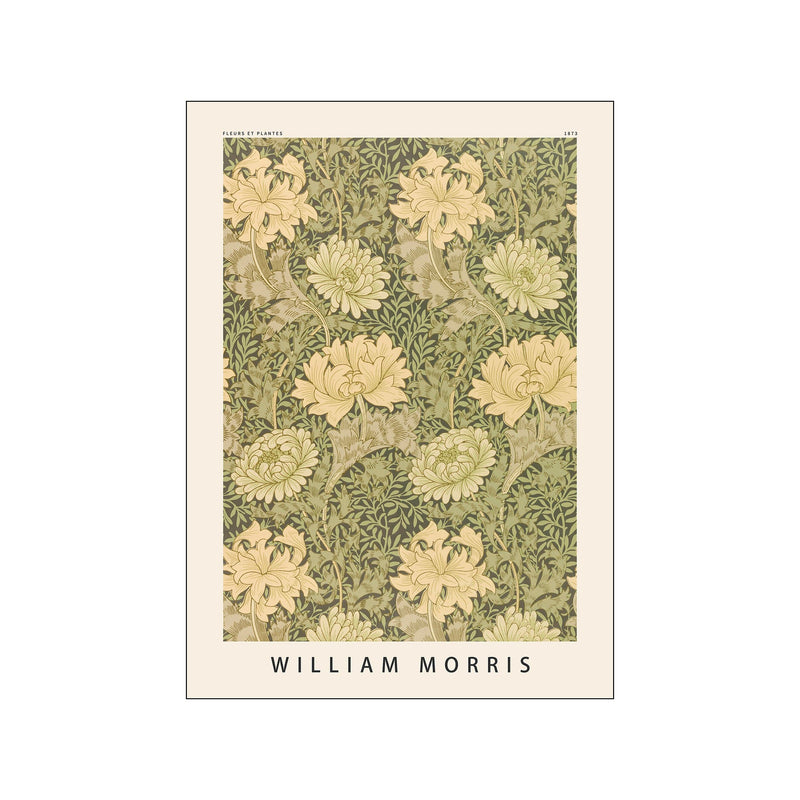 William Morris - Green flowers — Art print by William Morris x PSTR Studio from Poster & Frame