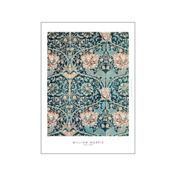 Blue Flowers — Art print by William Morris from Poster & Frame