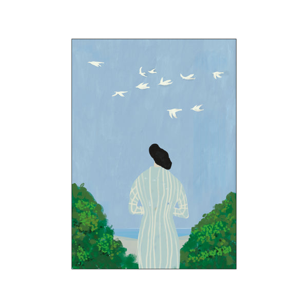 Woman Standing — Art print by By Garmi from Poster & Frame