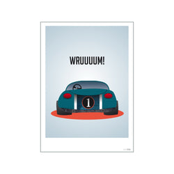 Wruuuum — Art print by Min Streg from Poster & Frame