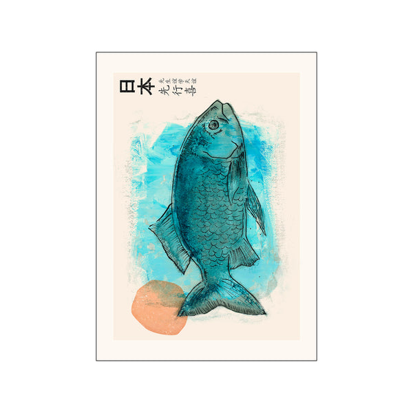 Yente - Japandi Sakana — Art print by PSTR Studio from Poster & Frame