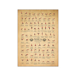 Yoga, papir — Art print by Simon Holst from Poster & Frame