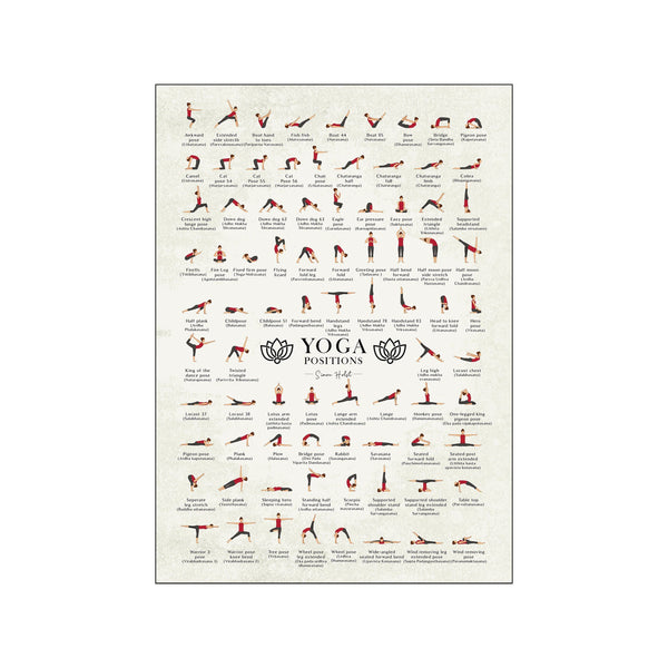 Yoga — Art print by Simon Holst from Poster & Frame