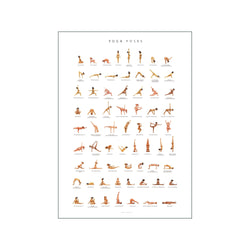 Yoga Poses — Art print by Yoga Prints from Poster & Frame