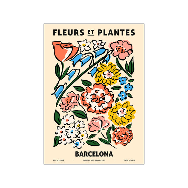 Zoe - Fleurs et Plantes - Barcelona — Art print by PSTR Studio from Poster & Frame