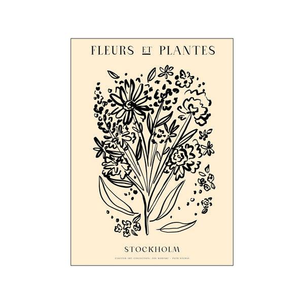 Zoe - Fleurs et Plantes - Bouquet - Stockholm — Art print by PSTR Studio from Poster & Frame