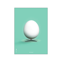 Ægget Mint — Art print by Brainchild from Poster & Frame