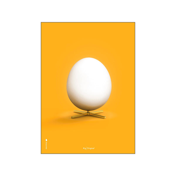 Ægget Gul — Art print by Brainchild from Poster & Frame