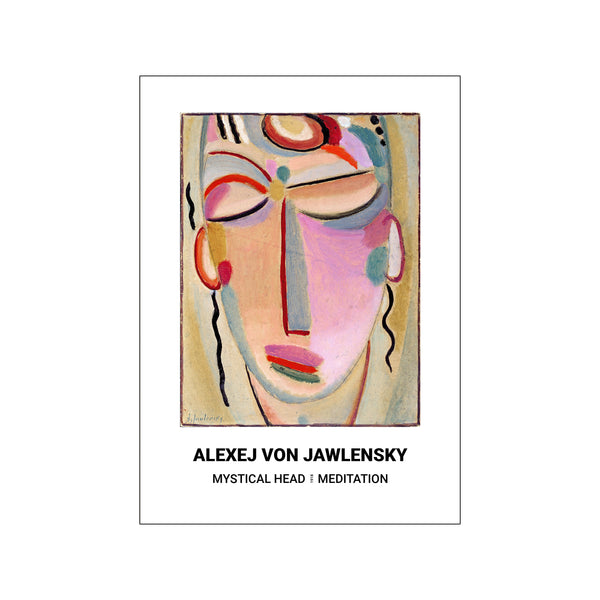 Alexej von Jawlensky "Mystical Head Meditation" — Art print by PLAKATfar from Poster & Frame