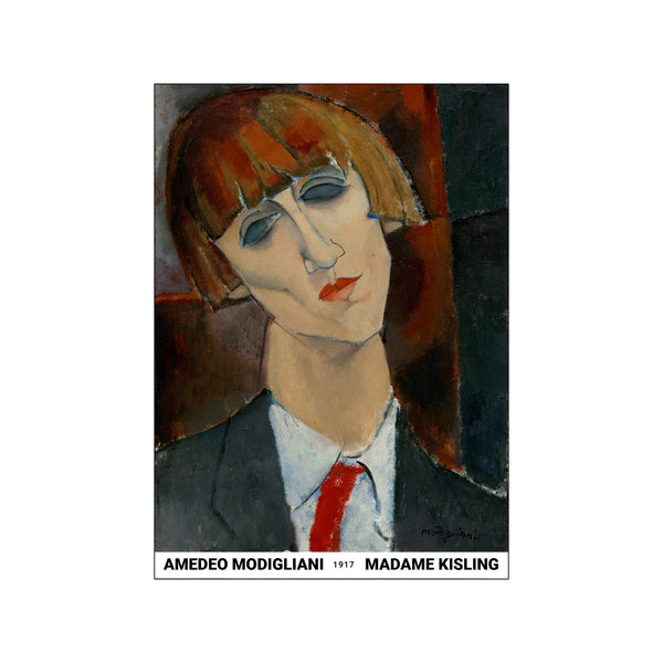 Amedeo Modigliani "Madame Kisling" — Art print by PLAKATfar from Poster & Frame