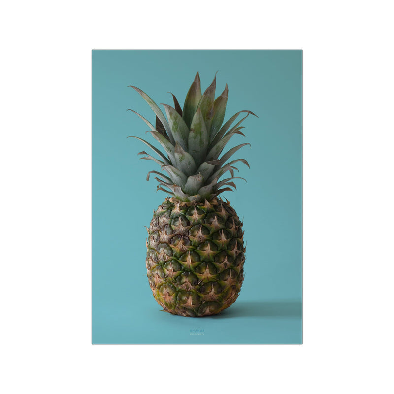 Ananas - Blå — Art print by Mad/Plakat from Poster & Frame