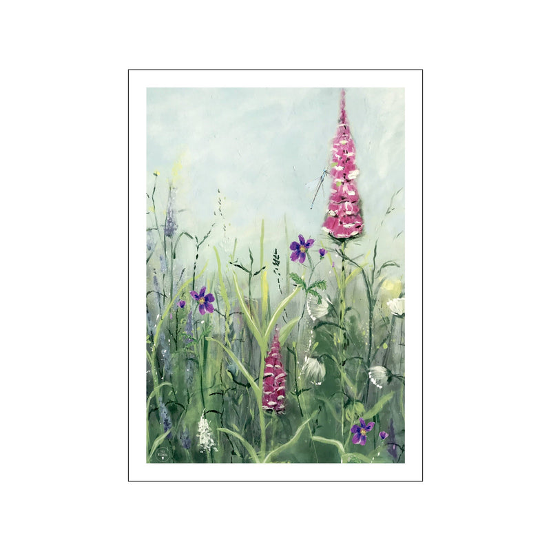 Blomsterhaven — Art print by Lydia Wienberg from Poster & Frame