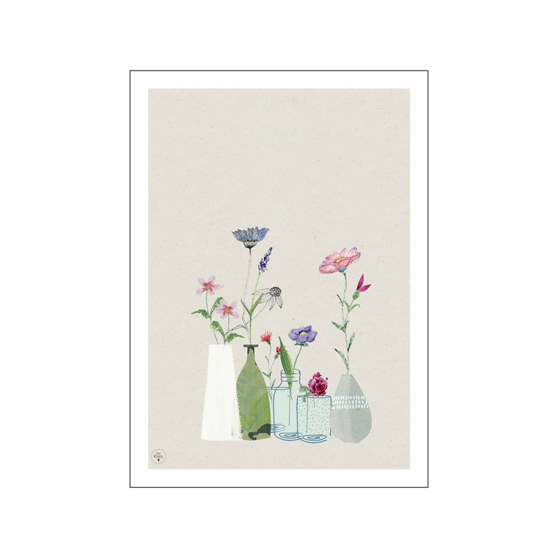 Blomstervindue — Art print by Lydia Wienberg from Poster & Frame