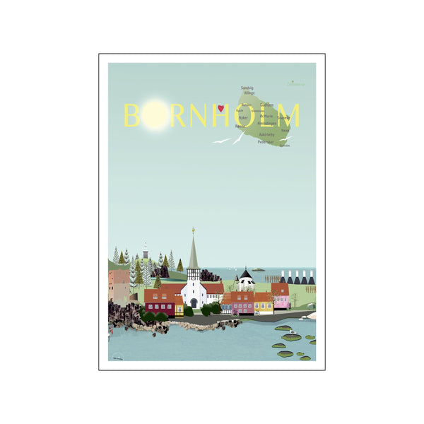 Bornholm — Art print by Lydia Wienberg from Poster & Frame