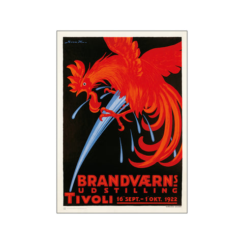 Brandværns Udstilling — Art print by Dansk Plakatkunst from Poster & Frame