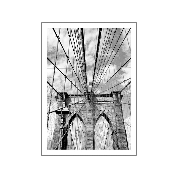 Brooklyn Bridge — Art print by PLAKATfar from Poster & Frame