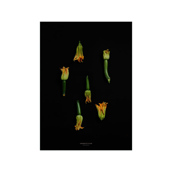Courgette Fleur — Art print by Mad/Plakat from Poster & Frame