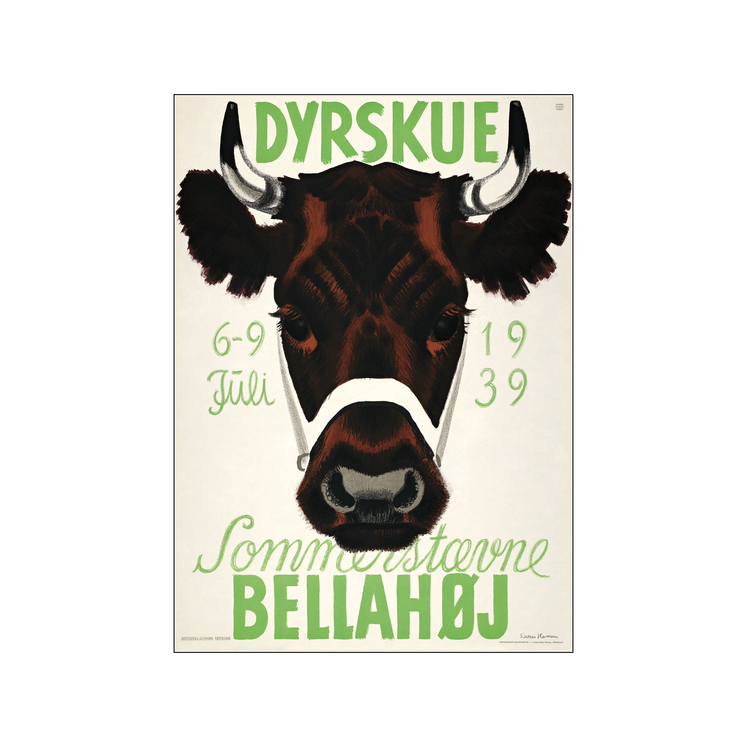 Dyrskue Bellahøj – Poster & Frame Art Group