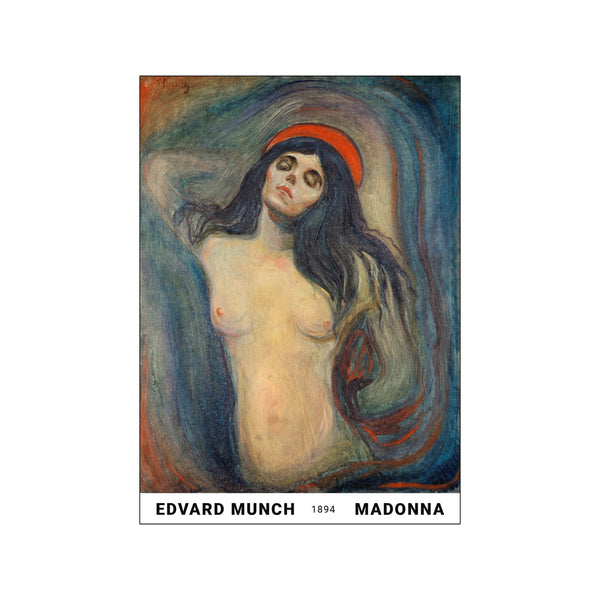 Edvard Munch "Madonna 1894" — Art print by PLAKATfar from Poster & Frame