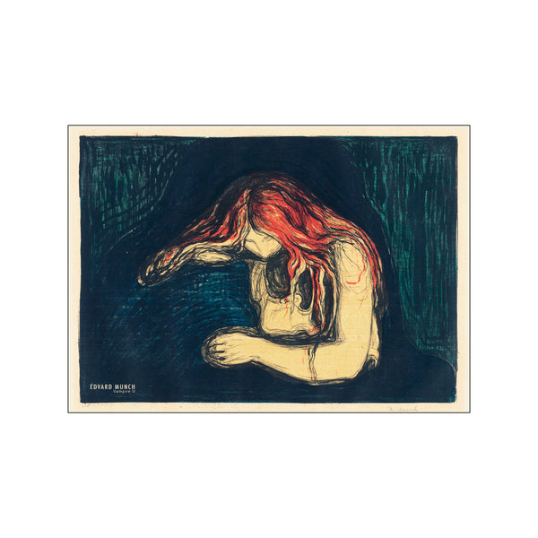 Edvard Munch "Vampire ll" — Art print by PLAKATfar from Poster & Frame