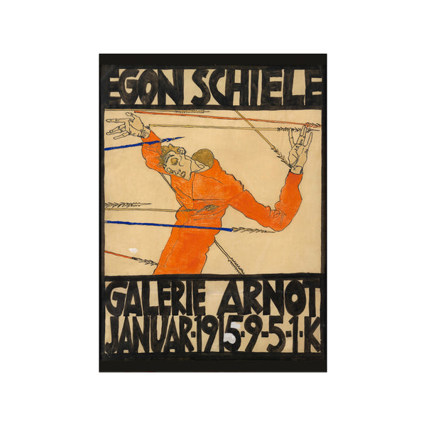 Egon Schiele "Galerie Arnot" — Art print by PLAKATfar from Poster & Frame