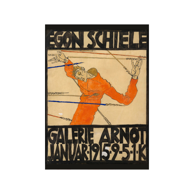 Egon Schiele "Galerie Arnot" — Art print by PLAKATfar from Poster & Frame