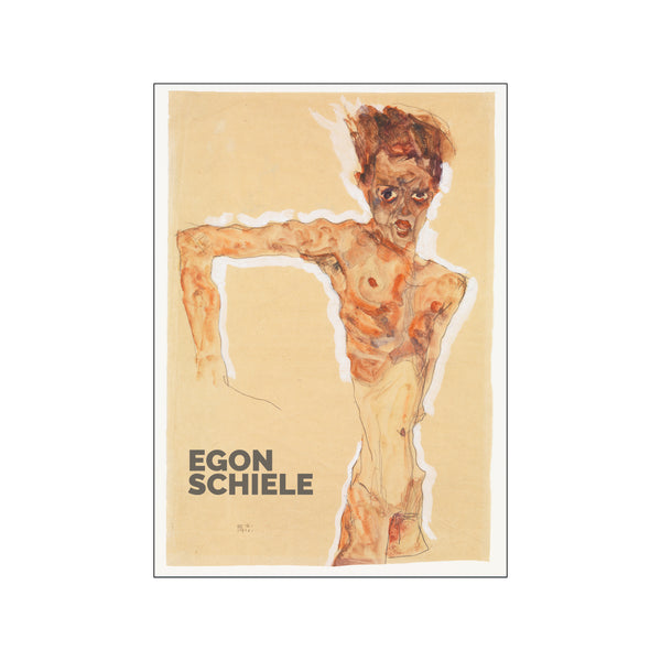 Egon Schiele "Self Portrait 1911" — Art print by PLAKATfar from Poster & Frame