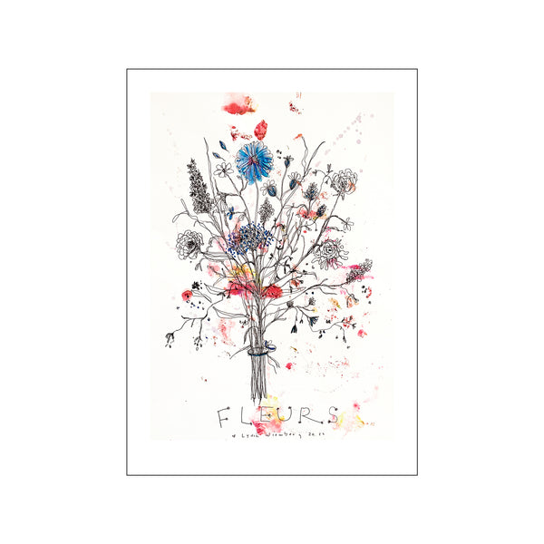 Fleurs — Art print by Lydia Wienberg from Poster & Frame