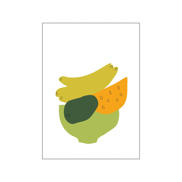 Fruit bowl green — Art print by Wonderful Warehouse from Poster & Frame