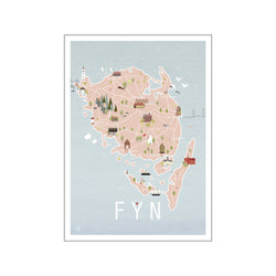 Fyn — Art print by Lydia Wienberg from Poster & Frame