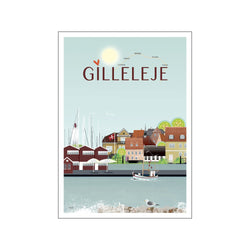 Gilleleje — Art print by Lydia Wienberg from Poster & Frame
