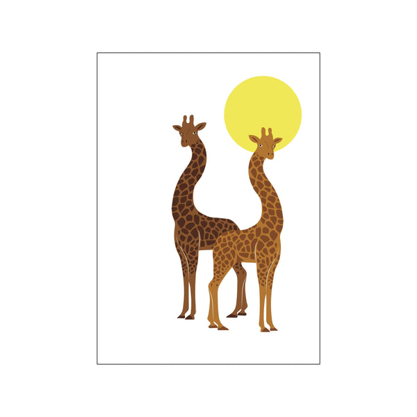 Giraffes — Art print by Wonderful Warehouse from Poster & Frame