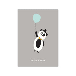 Paper Panda - Grey — Art print by Marie Willumsen from Poster & Frame