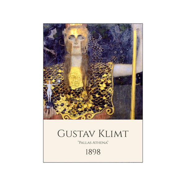 Gustav Klimt "Pallas Athena" — Art print by PLAKATfar from Poster & Frame