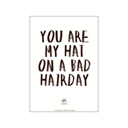 "Bad hairday" — Art print by Kasia Lilja from Poster & Frame