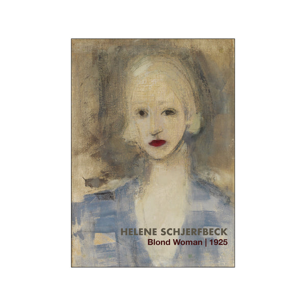 Helene Schjerfbeck "Blond Woman" — Art print by PLAKATfar from Poster & Frame