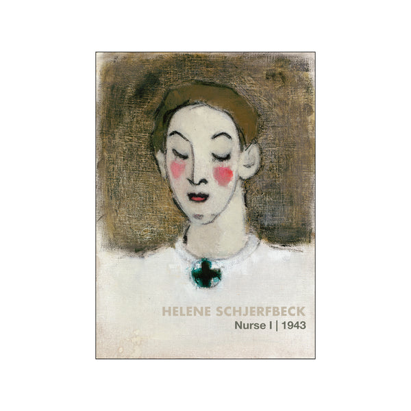 Helene Schjerfbeck "Nurse I" — Art print by PLAKATfar from Poster & Frame