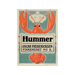 Hummer — Art print by Dansk Plakatkunst from Poster & Frame