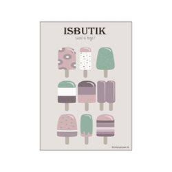 Isbutik — Art print by MitDejligeHjem from Poster & Frame
