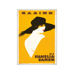 Kameliadamen — Art print by Dansk Plakatkunst from Poster & Frame
