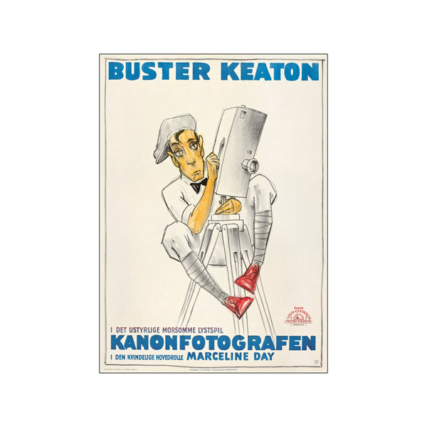 Kanonfotografen — Art print by Dansk Plakatkunst from Poster & Frame