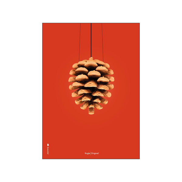 Koglen Rød — Art print by Brainchild from Poster & Frame
